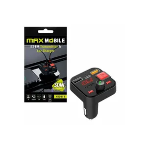 FM transmiter MAXMOBILE NT7011,total 30W Type C/USB/PUNJAČ
