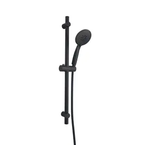 Set za tuš STIL KLIZNI DRŽAČ S TUŠEM I CRIJEVOM 150 cm (159B44B) CRNI