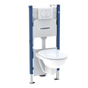 Podžbukni vodokotlić GEBERIT SET WC DUOFIX DELTA 01 + WC ŠKOLJKA SELNOVA VISEĆA 118.400.11.2