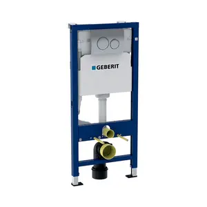 Vodokotlić podžbukni Geberit basic duofix set delta 20 4u1 + tipka krom sjaj