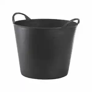 Zidarska kanta GUTTA FLEXI OKRUGLA 42L CRNA