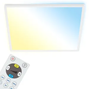 Plafonjera BRILO LED 18W 2400lm CCT 2700K - 6500K BIJELI 29,3x29,3x2,8cm BCL