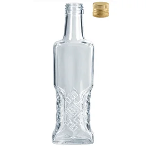 Staklena boca VETRO UKRAINKA 200ML + ČEP