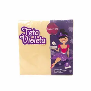 Salvete VIOLETA SUPER SOFT 38*38 2SL BEŽ