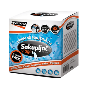 Sakupljač vlage TEXO REFIL ECONOMY PACK SET 3/1, 3x450g