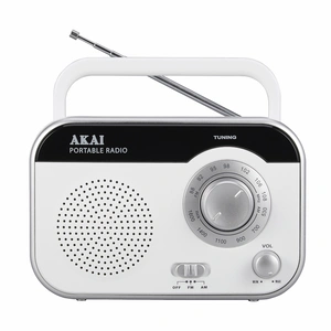 Prijenosni radio AKAI PR003A-410 BIJELI