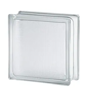 Staklena opeka Seves 190x190x80mm samba prozirna