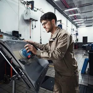 Aku ekscentrična brusilica BOSCH GEX 185-LI SOLO-4