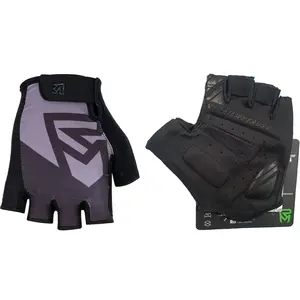 ROCK MACHINE RUKAVICE RACE, CRNO SIVE, L/XL