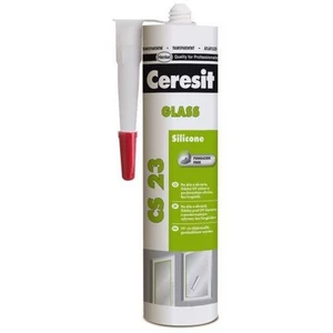 Silikon CERESIT CS 23 - CRNA 300ML
