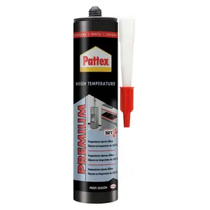 Silikon Pattex za visoke temperature crvena 300ml