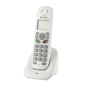 Bežični fiksni telefon DEVIA TELEFON D1001 BIJELI