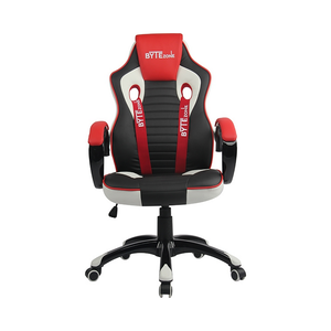 Gaming stolica BYTEZONE RACER PRO (CRNO-SIVO-CRVENA)