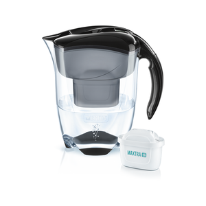 Vrč za filtriranje vode Brita Elemaris XL Meter black