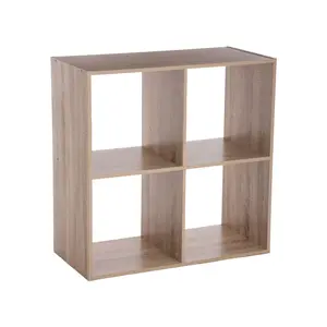 FIVE POLICA 4 OTVORA MODUL 67,5x32x67,5 cm FURNIR NATUR