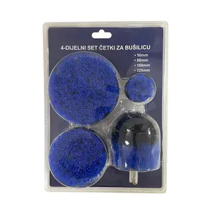 Četka za bušilicu Set za čišćenje 4/1