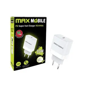 MAXMOBILE KUĆNI PUNJAČ PD SUPER FAST CHARGE TYPE C, TR349006 35W
