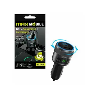FM transmiter MAXMOBILE NT7010,TOTAL 42W TYPE C/USB