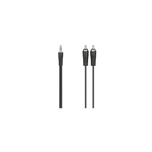 HAMA AUDIO KABEL, 3,5 MM JACK UTIKAČ - 2 ČINČ UTIKAČA, STEREO, 1,5 M
