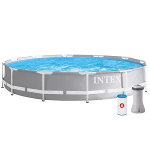 Montažni bazen Intex 3.66m x 76cm Prism frame premium set