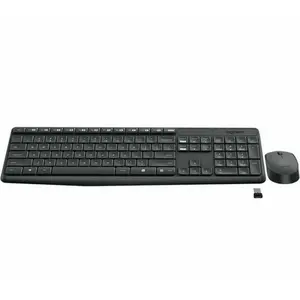 Tipkovnica i miš LOGITECH MK235 BEŽIČNA TIPKOVNICA I MIŠ, TAMNOSIVA