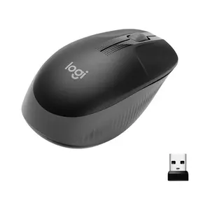 Miš LOGITECH M190 BEŽIČNI OPTIČKI MIŠ, CRNI