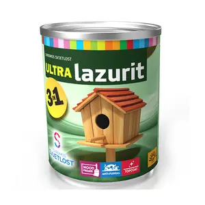 Lazura za drvo Chromos Svjetlost Ultra Lazurit 3in1 orah 12 0,75 l
