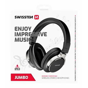 Žičane slušalice SWISSTEN BLUETOOTH, MIKROFON, HANDSFREE, JUMBO-1