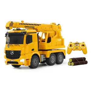 Igračka na daljinsko upravljanje JAMARA KAMION KRAN MERCEDES-BENZ AROCS, ŽUTI 1:20