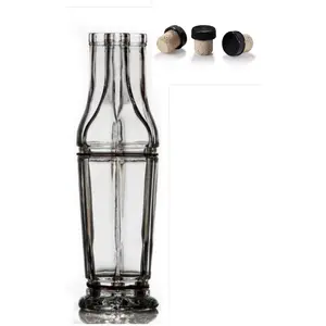 Staklena boca Vetro Tris 3x200ml set