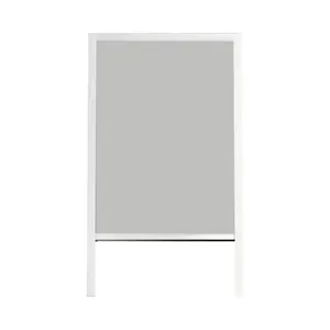 Komarnik Rolo 130X160 cm PVC, bijelo/crni