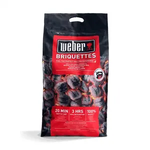 WEBER PREMIUM BRIKET 8 KG