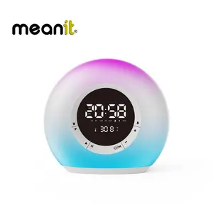 Radio budilica MEANIT MEANIT LED LIGHT ZVUČNIK RADIO BUDILICA B15