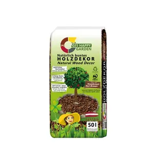 Dekorativna kora Happy Garden ukrasna, smeđa 2 , 50 L 10-40 mm