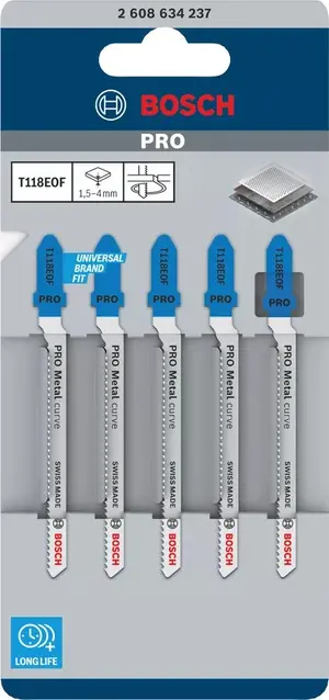List za ubodnu pilu BOSCH T118 EOF 5/1