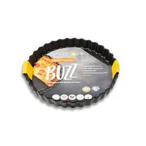 Posuda za pečenje DELIMANO BUZZ staklo,27x27cm,1,3lcrni