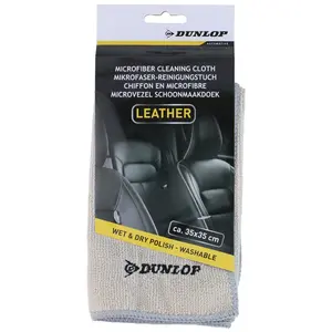 Pribor za pranje auta Dunlop krpa od mikrovlakana za kožu 35x35 cm