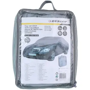 Cerada za auto Dunlop univerzalna XL 534x178x120cm siva-1