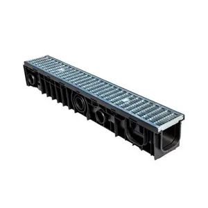 PVC kanalica Semmelrock Semdrain B125 pocinčano čelična rešetka