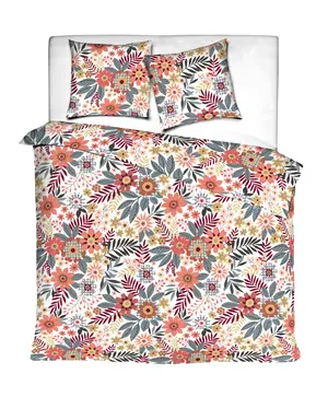 Posteljina Minas coral 140x200cm + 60x80cm