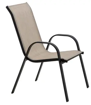 Metalna stolica Tia 54x71x92 cm, siva