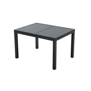 Metalni stol Aluminijski WIT sivi 120/180X90X76 cm