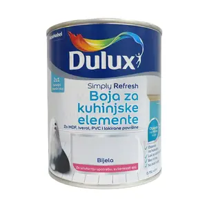 Specijalna boja za zid Simply refresh boja za glatke površine bijela 0,75L