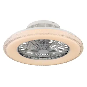 Stropni ventilator Globo LED Corusso 40W CCT 3000-6500K