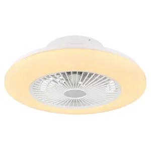 Stropni ventilator Globo LED 30W CCT 3000-6500K TRAVO B