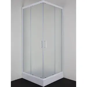 Tuš kabina Sanotechnik kvadratna 80x80x190 mat staklo