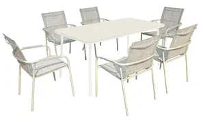 Metalna vrtna garnitura Jade Beige