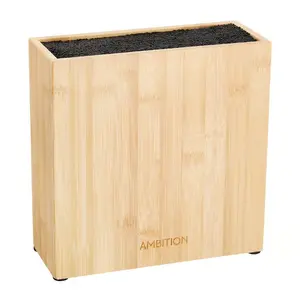 Stalak Ambition za noževe Lord 22x8x22, bambus