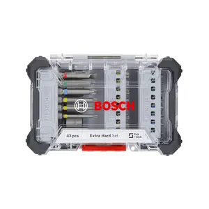 Set svrdla Bosch bitova i nasadnih ključeva 43/1