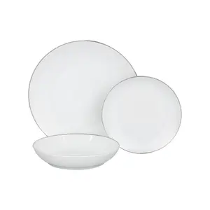 Set tanjura Poesia silver 18/1